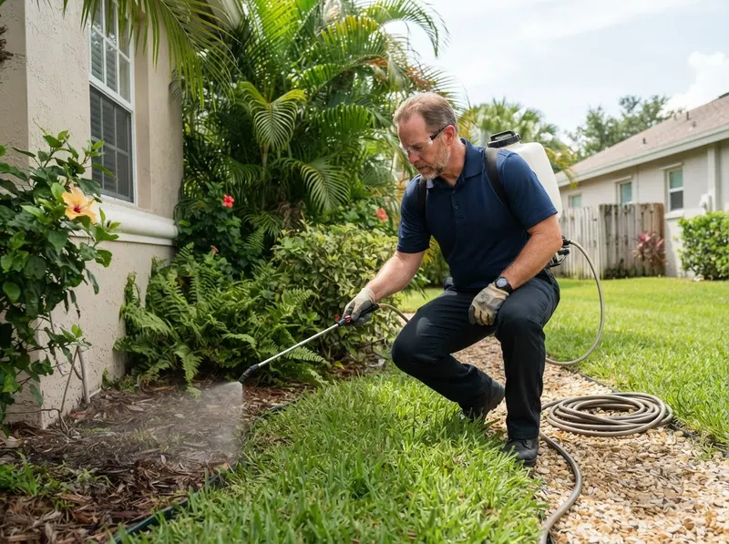 Flea & Tick Yard Perimeter Defense in Oakland Park, FL